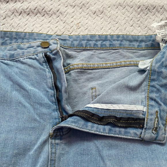 COPY - Blue Baggy Jeans - Picture 3 of 4
